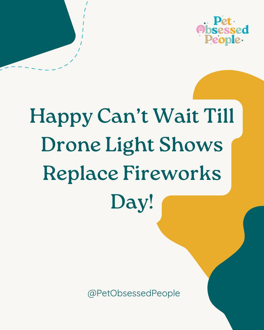 Why Fireworks Aren’t Pet-Friendly (And Why Drone Shows Are the Future of Celebrating)