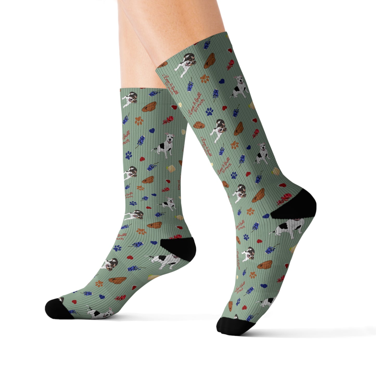 i Love-A-Bull so much Socks