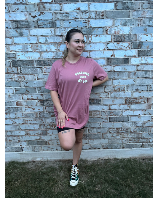 Obsessed With My Dog | Dog Parent Shirt | Pet Parent Shirt | Pet Obsessed People