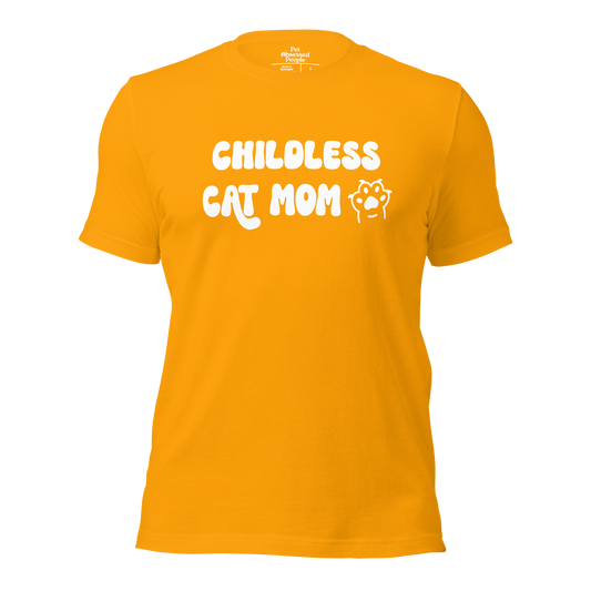 Childless Cat Mom Unisex t-shirt