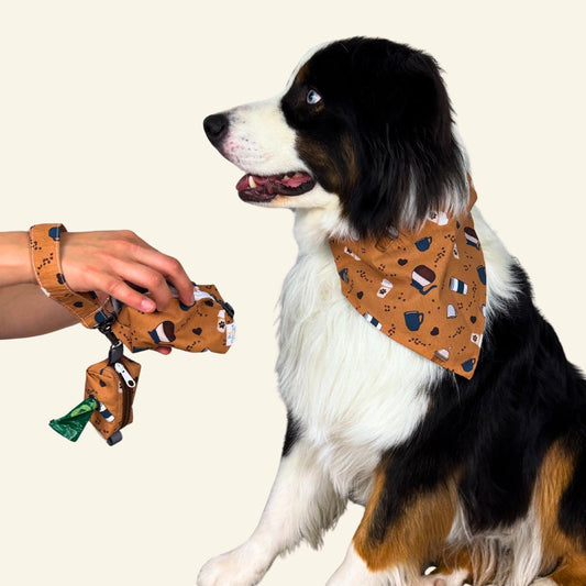 Coffee Pawnoisseur - Hands Free Dog Poop Bag Holder