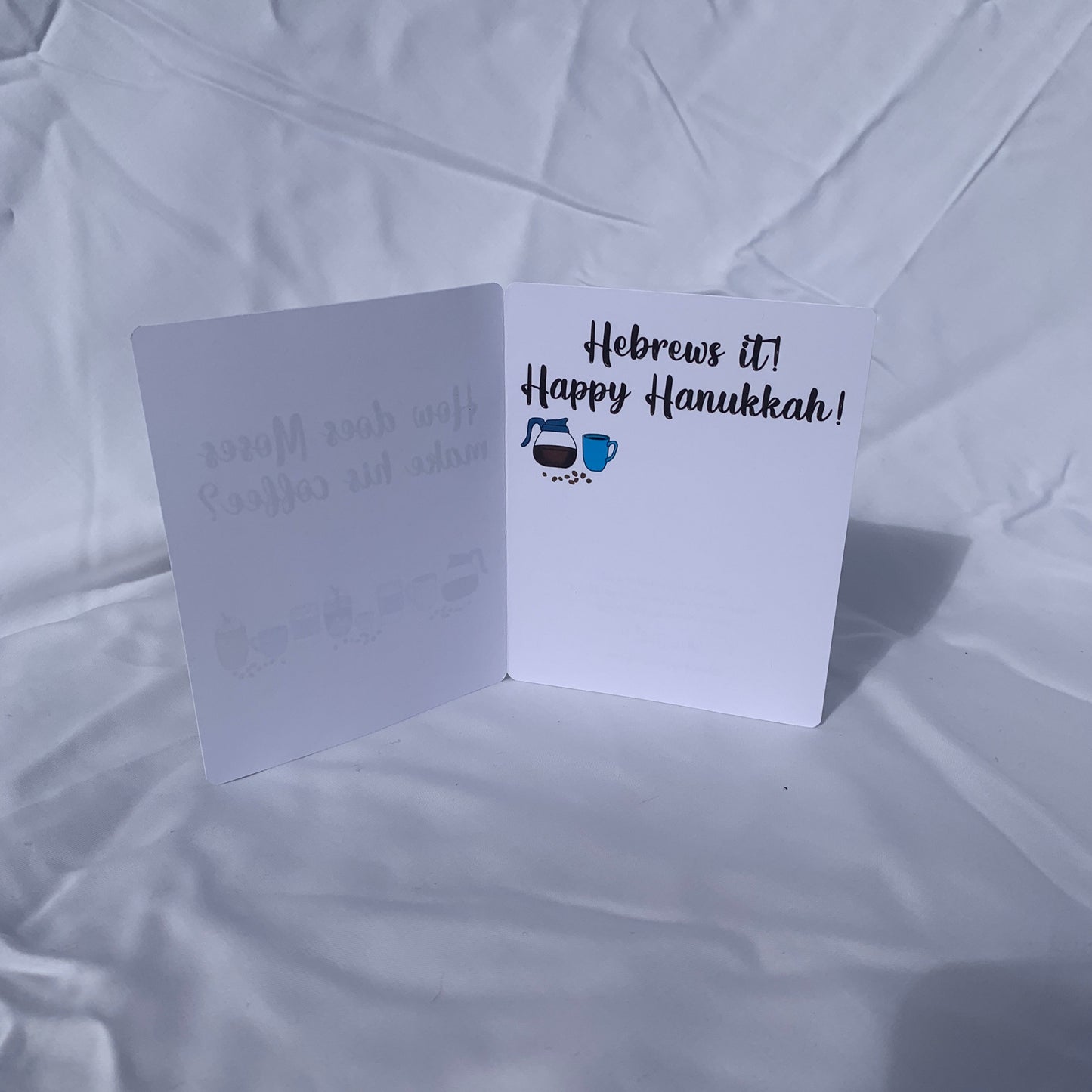 Happy Hanukah Dad Joke Card