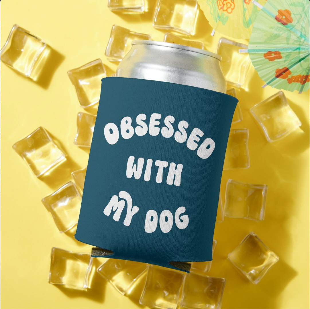 Custom Pet Pattern Can Cooler
