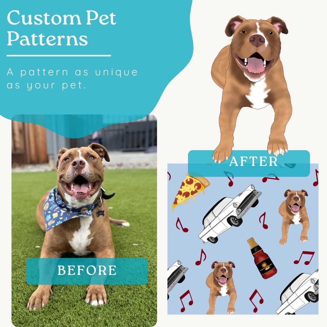 Custom Designed Pet Pattern Package