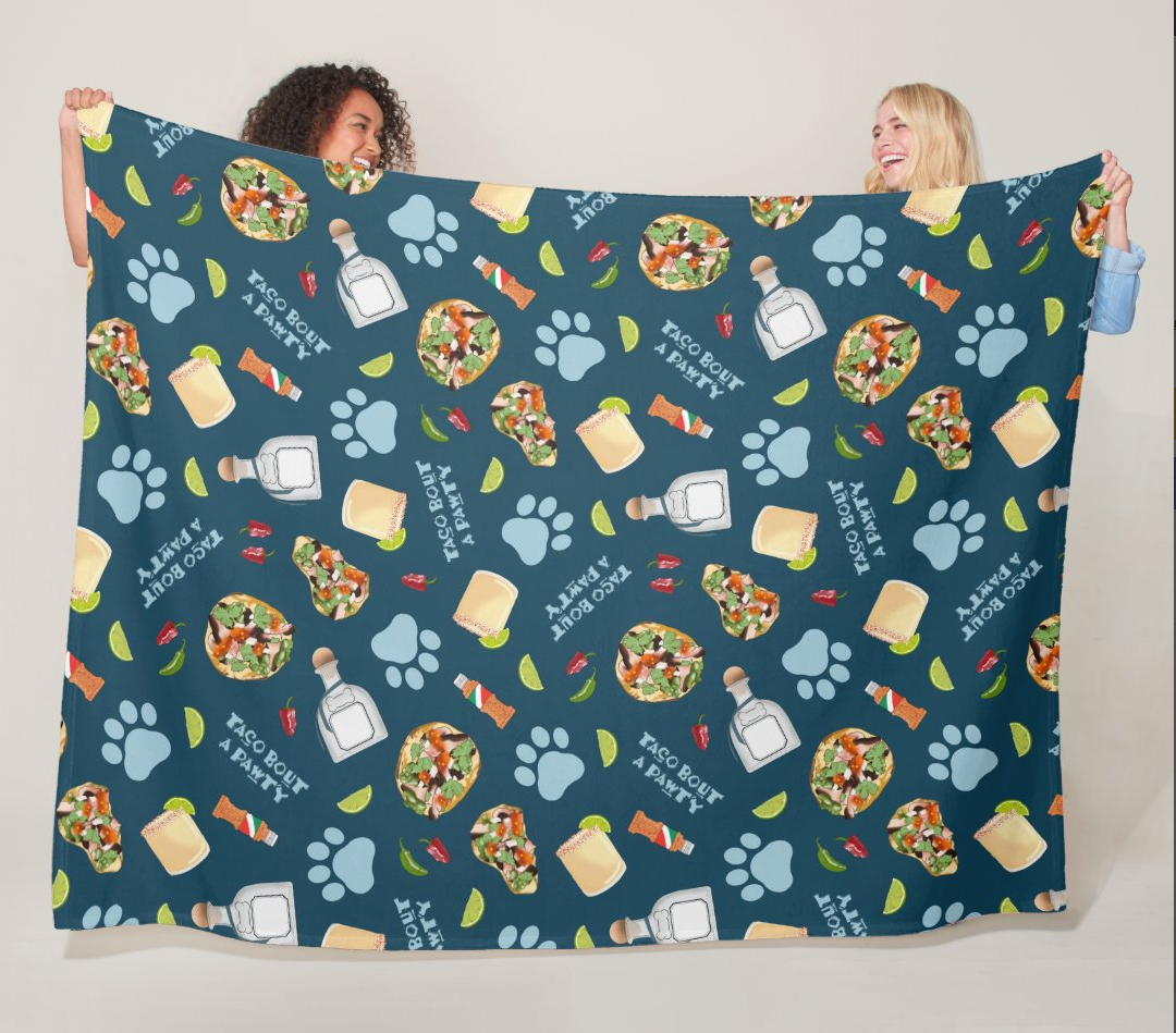 Custom Pet Blanket - Personalized Blanket