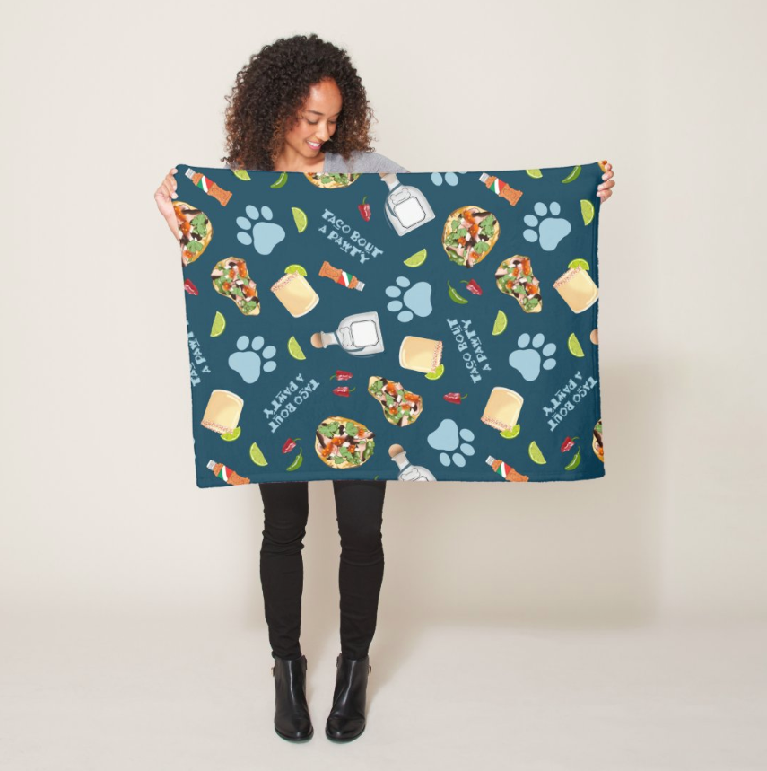 Custom Pet Blanket - Personalized Blanket