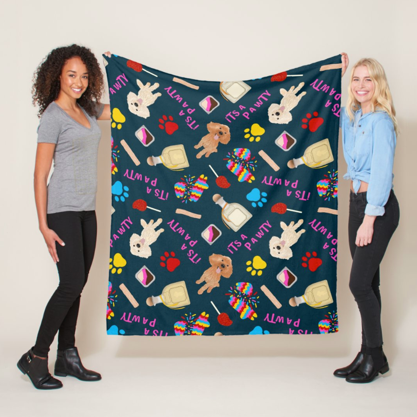 Custom Pet Blanket - Personalized Blanket