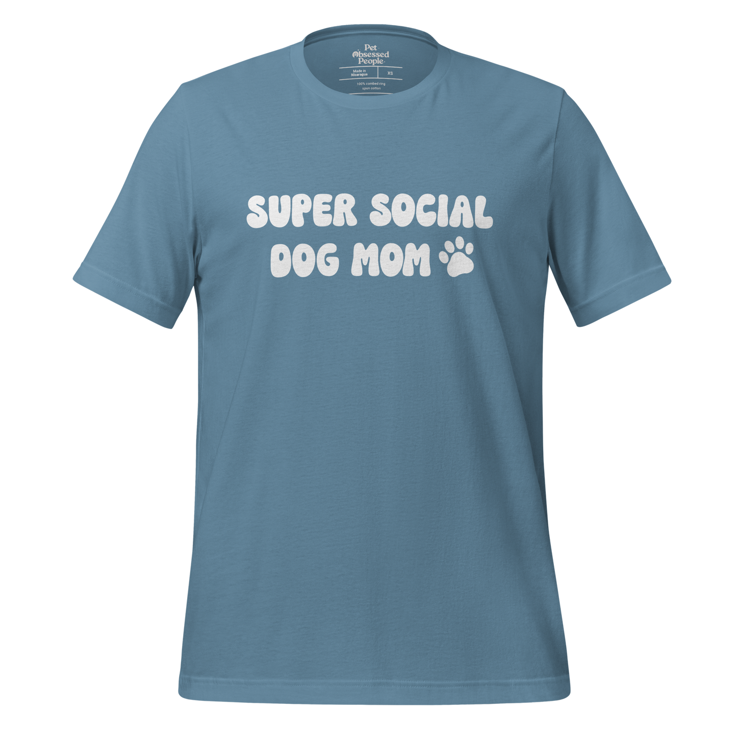Super Social Dog Mom Unisex Tee