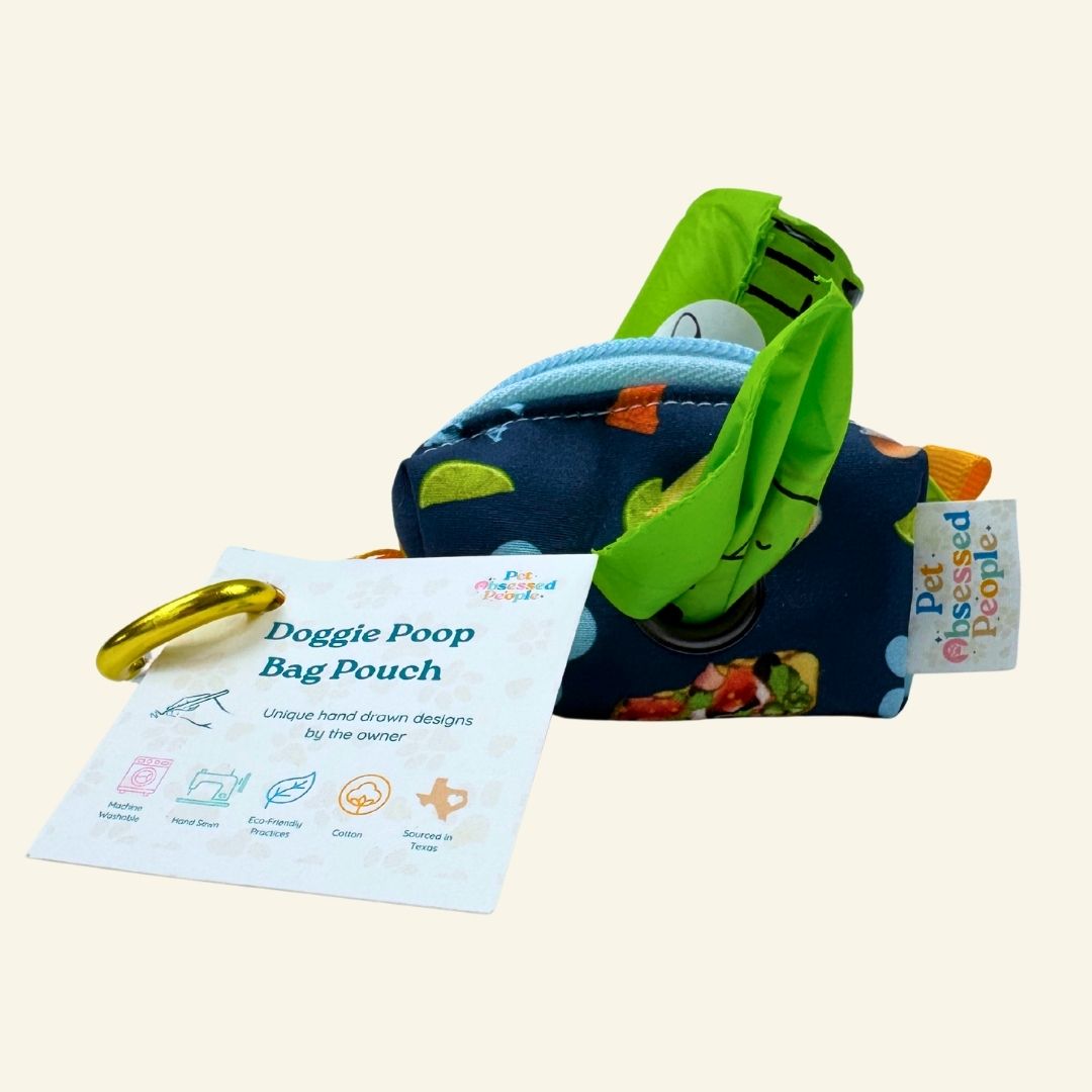 Hands Free Dog Poop Bag Holder - Taco Bout A Pawty