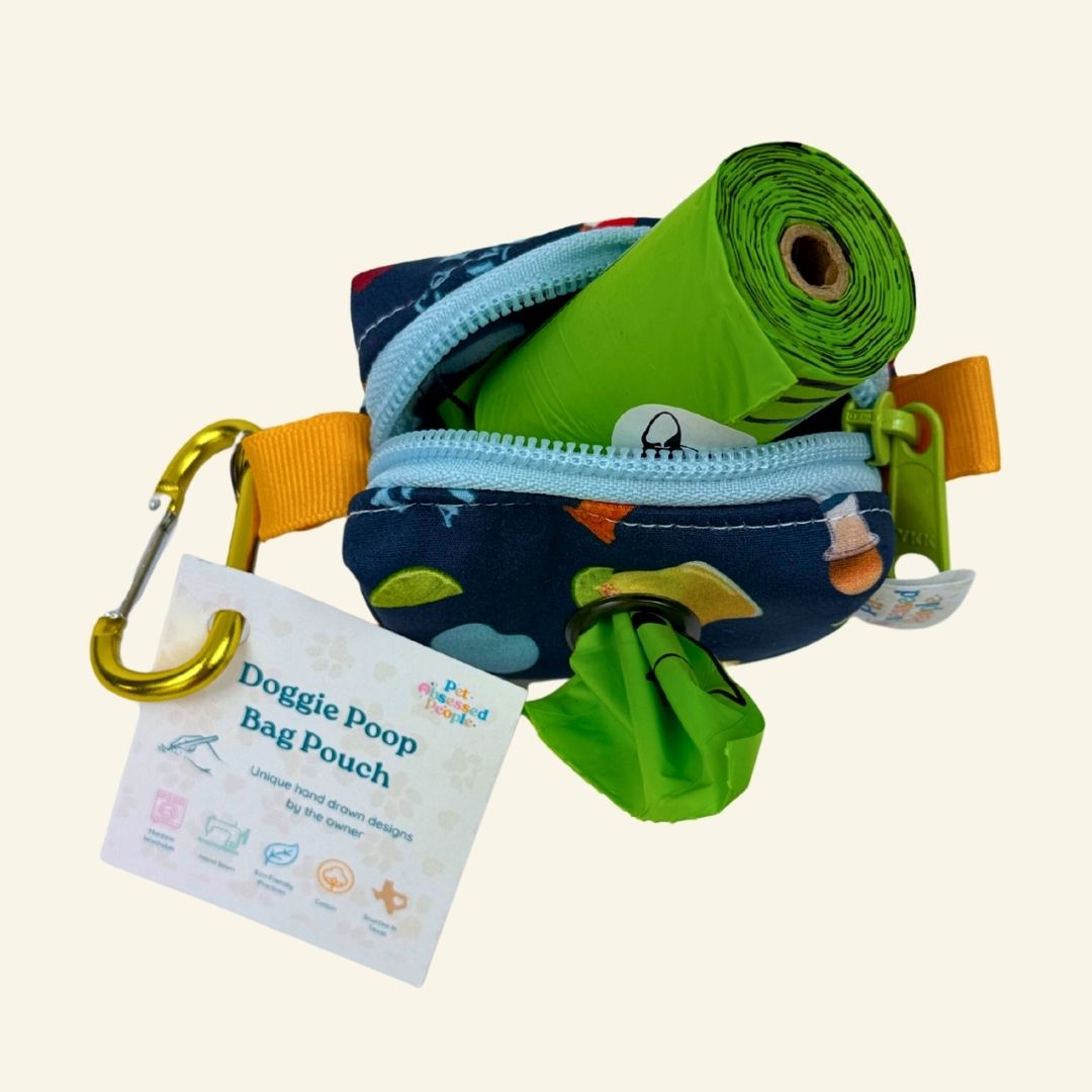 Hands Free Dog Poop Bag Holder - Taco Bout A Pawty
