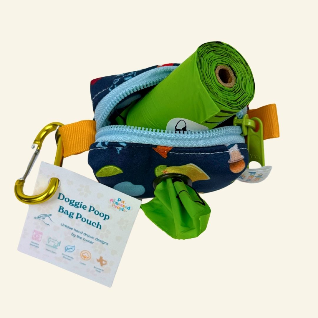 Hands Free Dog Poop Bag Holder - Taco Bout A Pawty