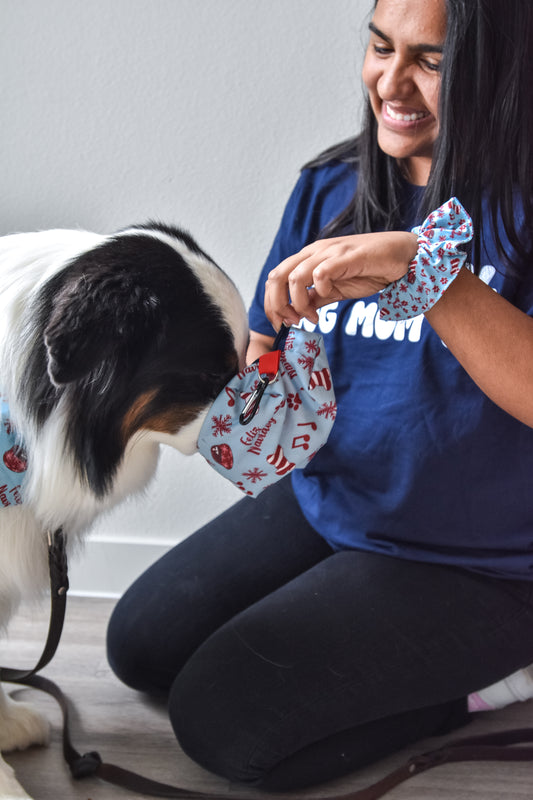 feliz navidog treat pouch ultimate holiday snack pouch for dogs