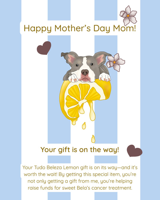 Lemon Drop - Your Gift Is On Its Way - Downloadable card