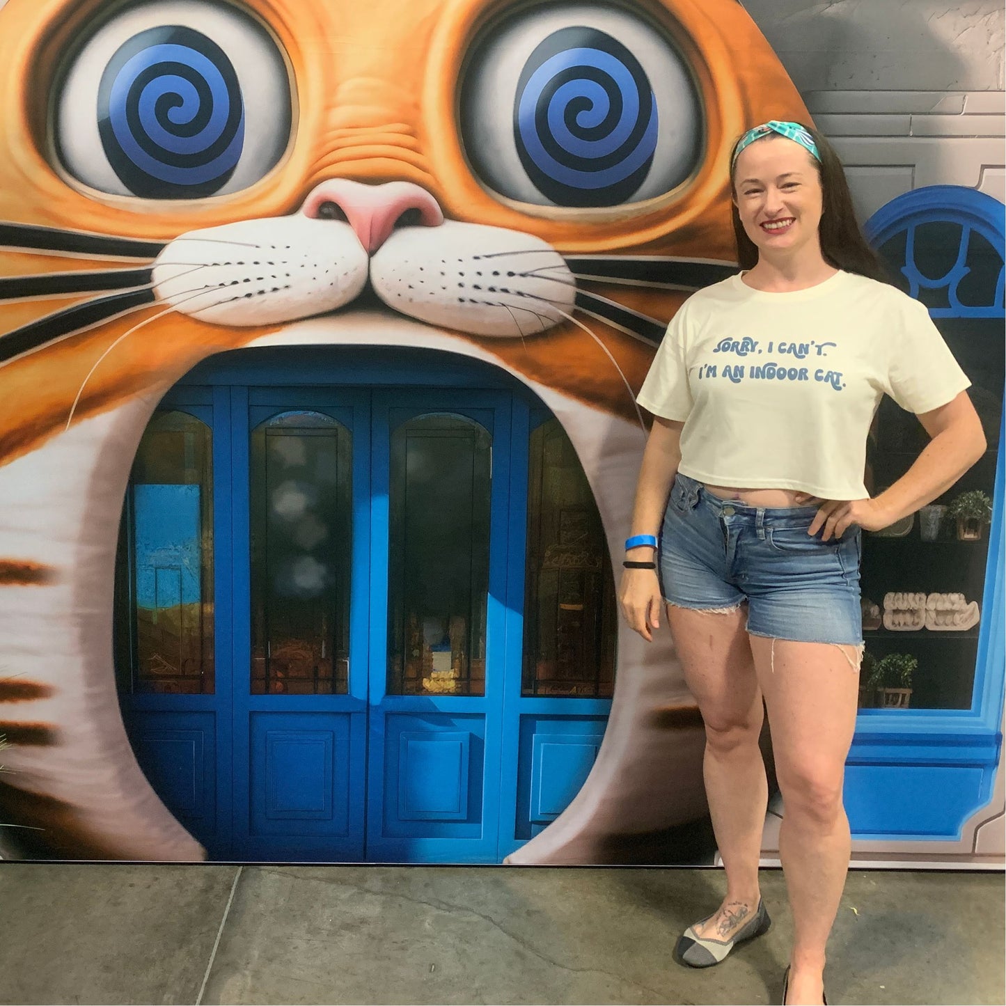 Sorry I Can't I'm An Indoor Cat Cotton Crop