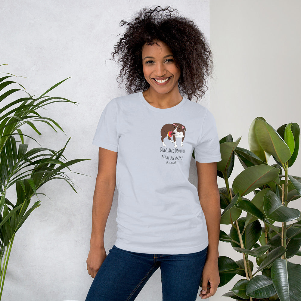 Donut T Shirt - Dogs N Donuts Unisex Tee