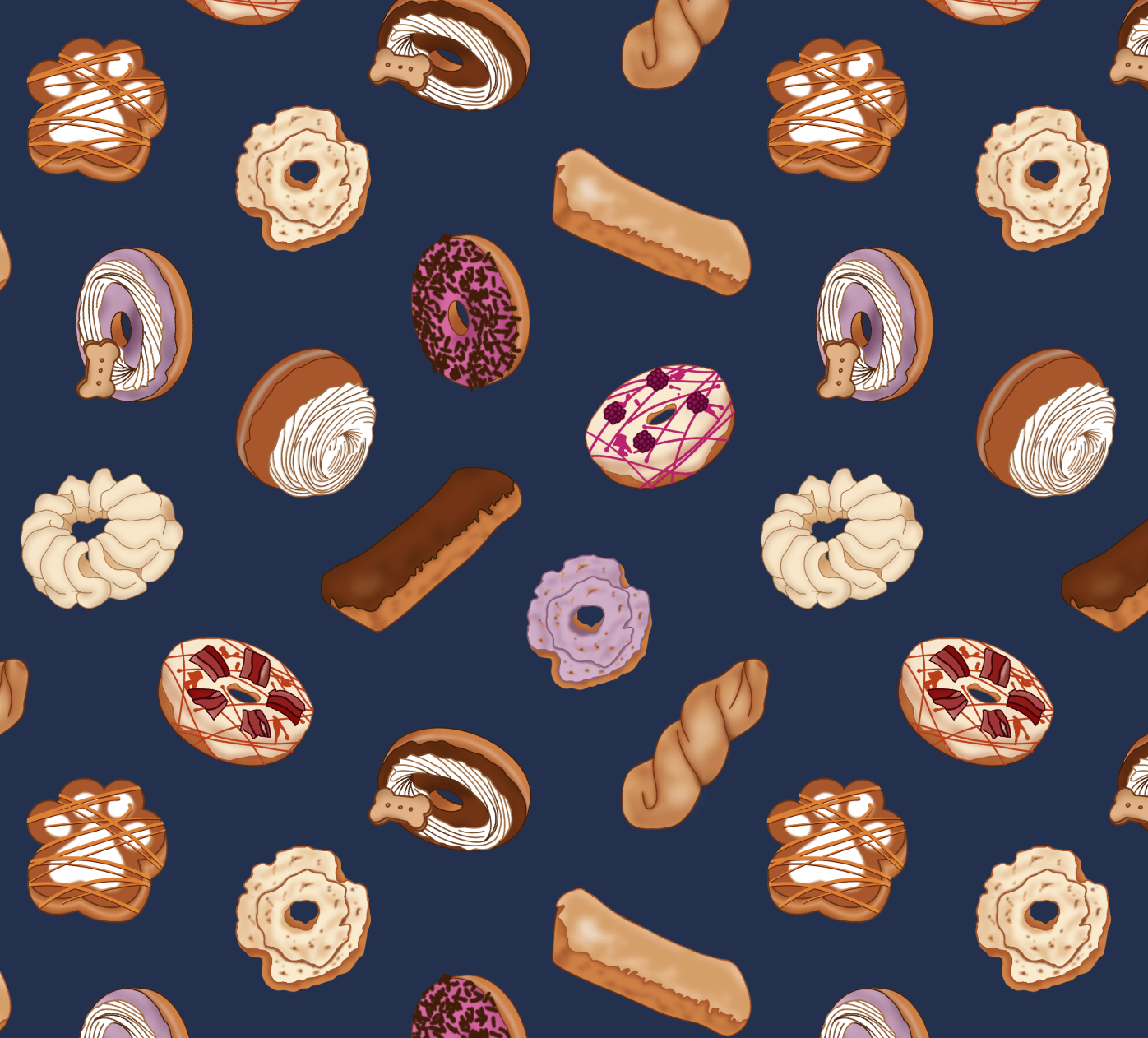 Bougie Donut Bites Collection