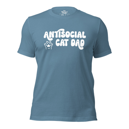 Antisocial Cat Dad Unisex Tee