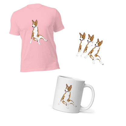 Shirt, Sticker, Mug Bundle