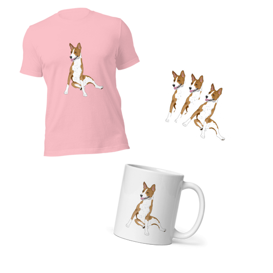 Shirt, Sticker, Mug Bundle