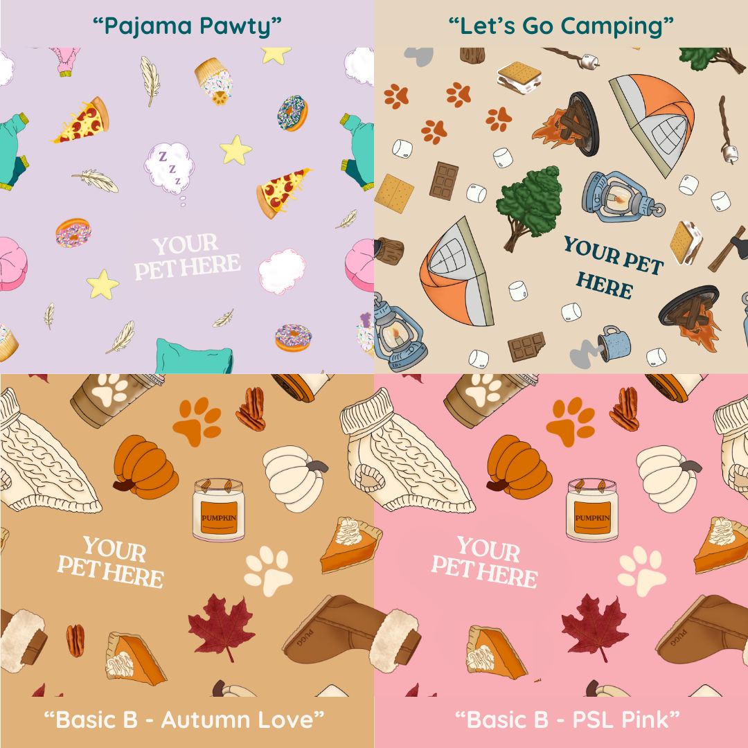 Custom Designed Pet Pattern Package