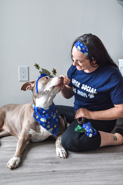 Pawnukkah Pet Bandanas