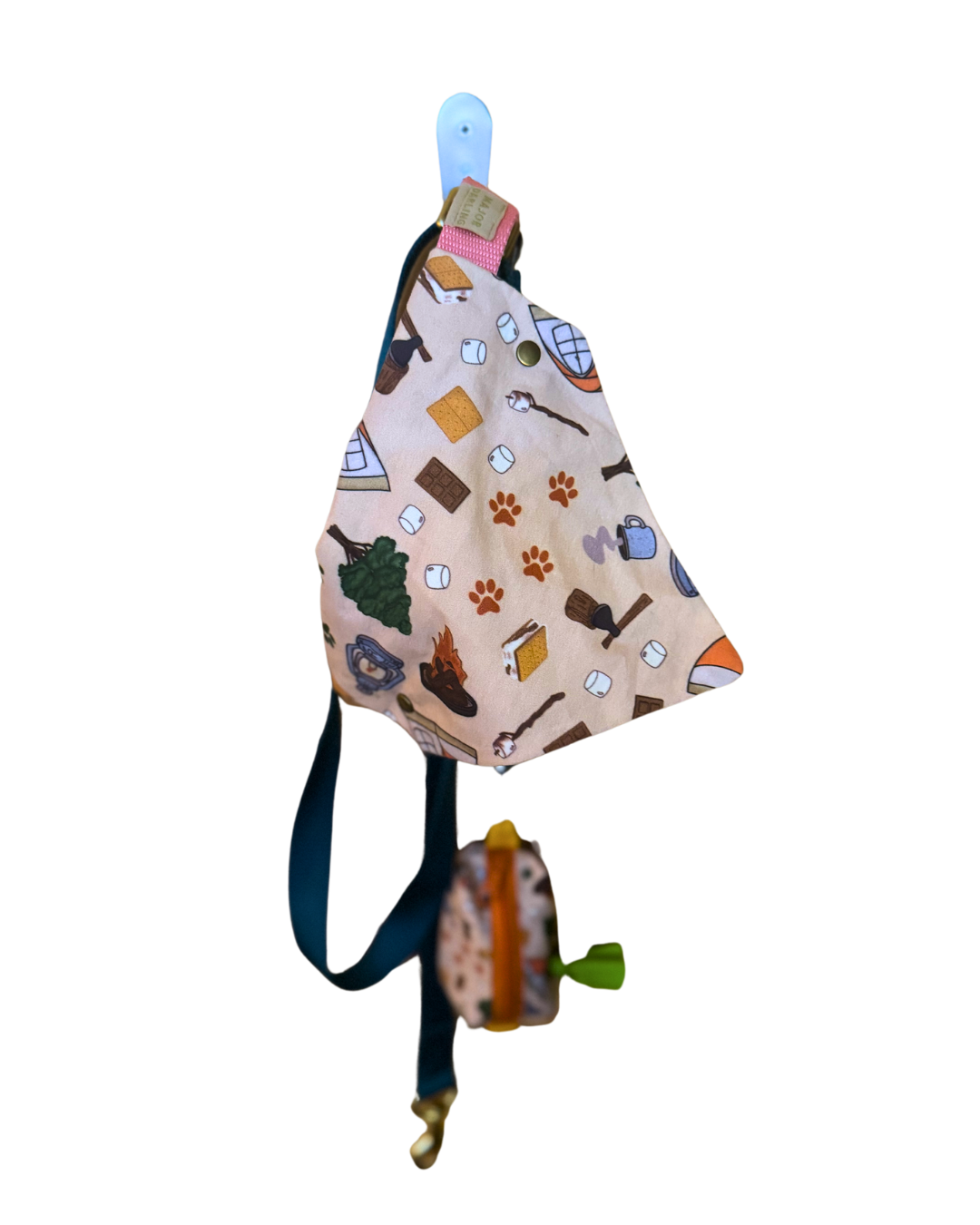 Let's Go Camping Pet Bandanas
