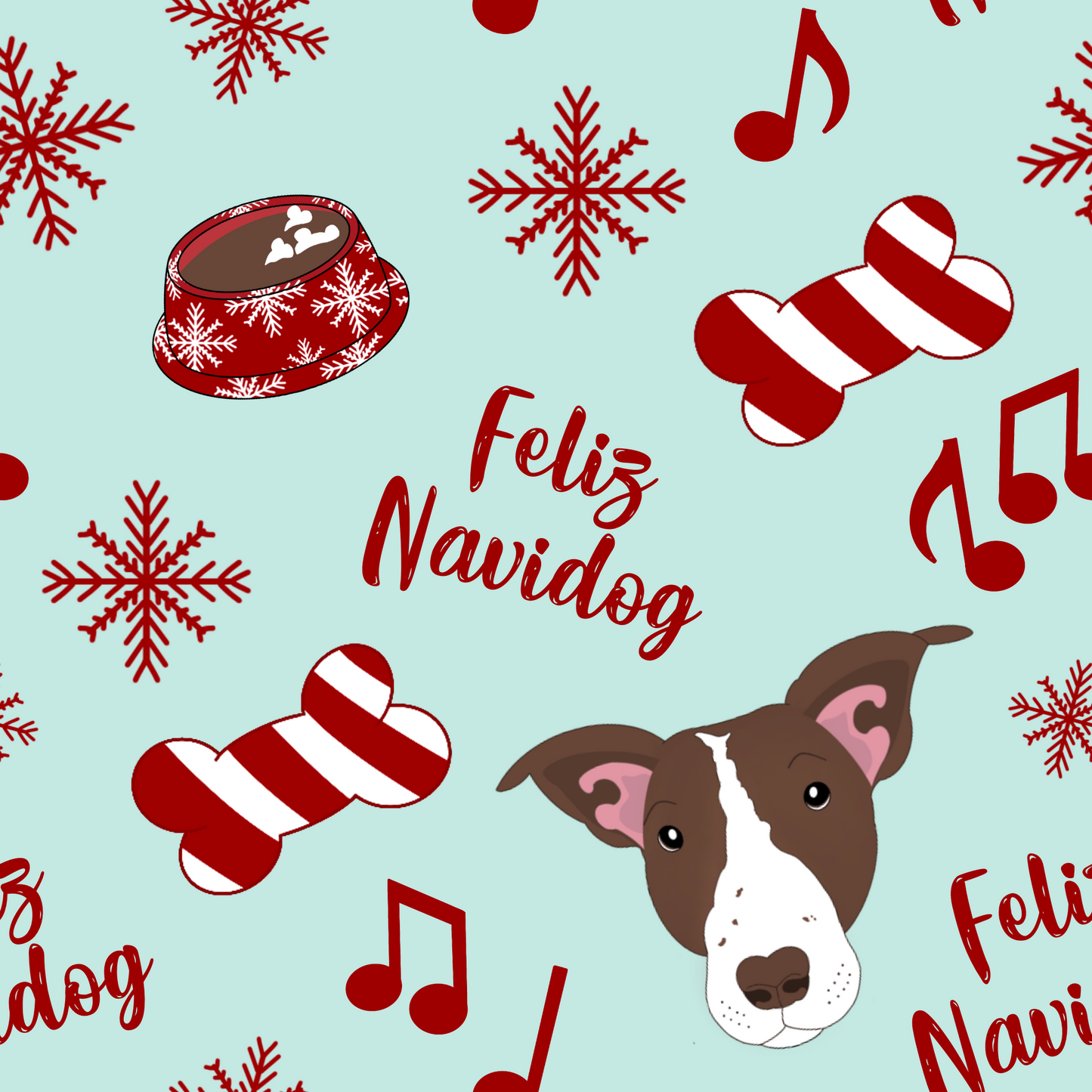 Feliz Navidog Headbands & Scrunchies