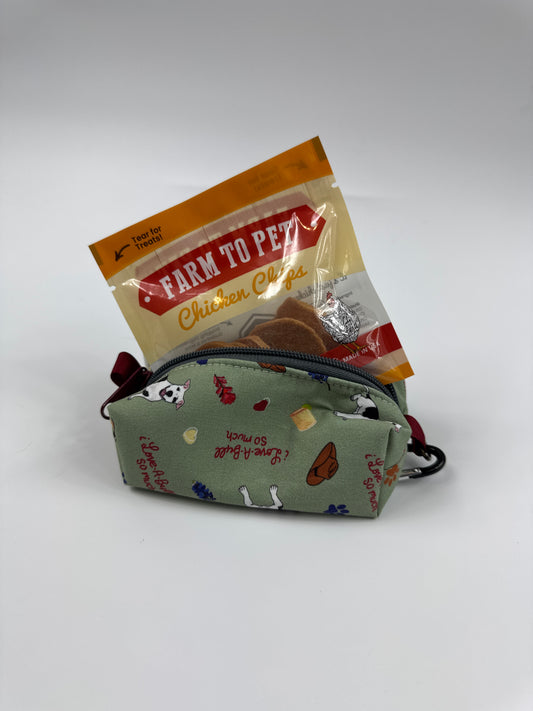 Pawstin Treat Pouch With Food Safe Lining