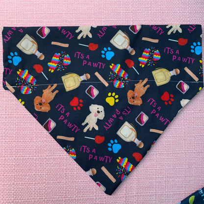 It's a Pawty - Fiesta Bandanas - Slip on and Snap-able Pet Bandanas