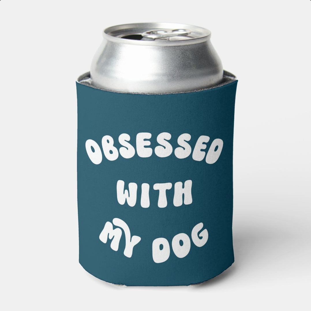 Custom Pet Pattern Can Cooler