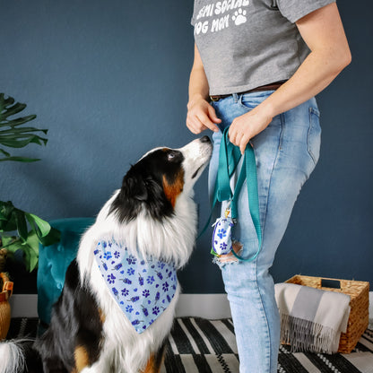 Pawstin, Texas - Hands Free Dog Poop Bag Holder