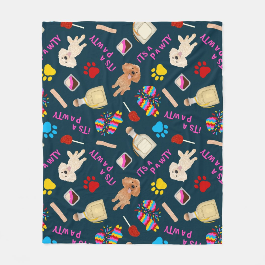 Cuddle Pawty - Softest Blanket You'll Ever Own - It's a Pawty Collection