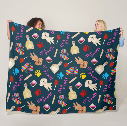 Cuddle Pawty - Softest Blanket You'll Ever Own - It's a Pawty Collection