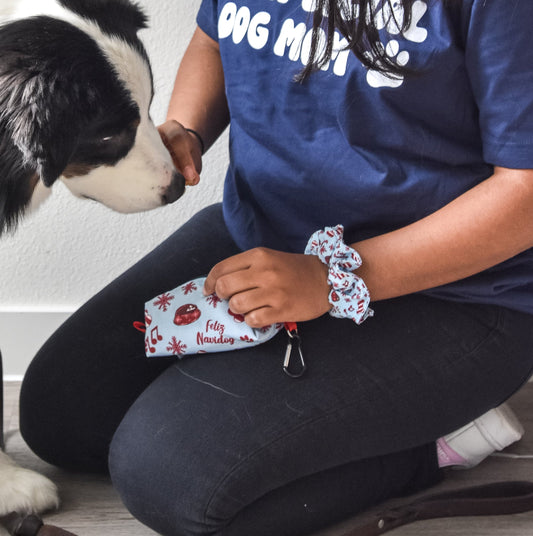 Feliz Navidog Headbands & Scrunchies