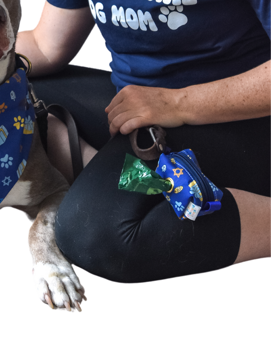 Pawnukkah - Hands Free Dog Poop Bag Holder