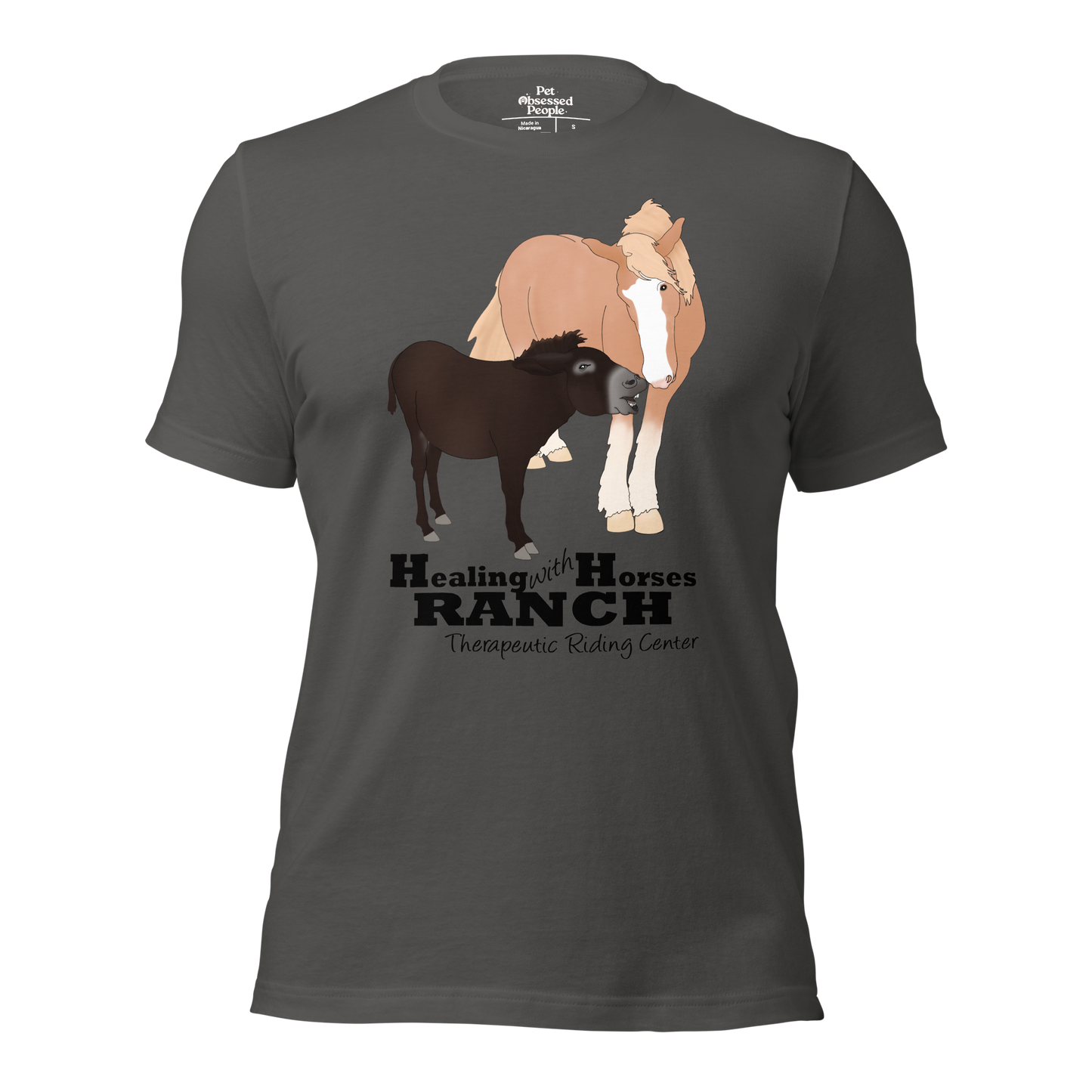 Hercules & Sweet Pea Tee - Healing With Horses