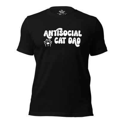 Antisocial Cat Dad Unisex Tee