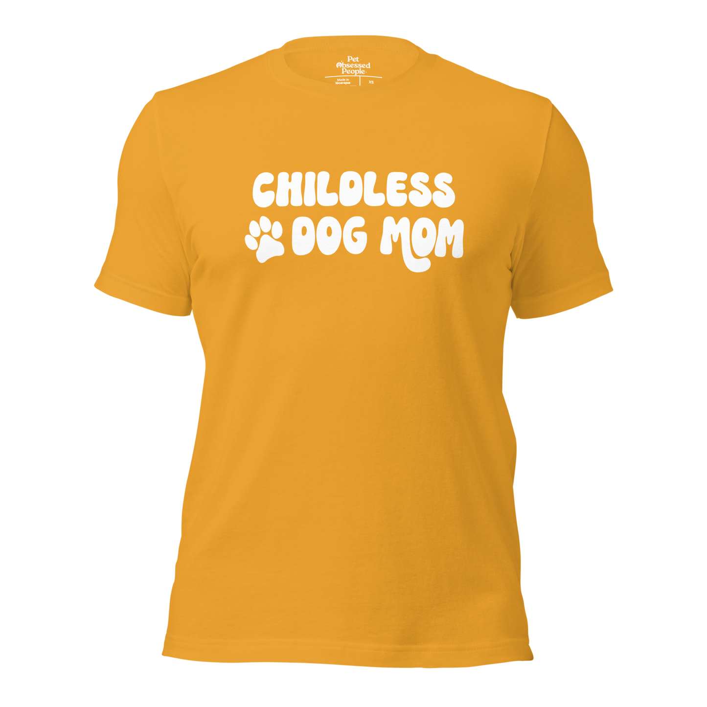 Childless Dog Mom Unisex t-shirt