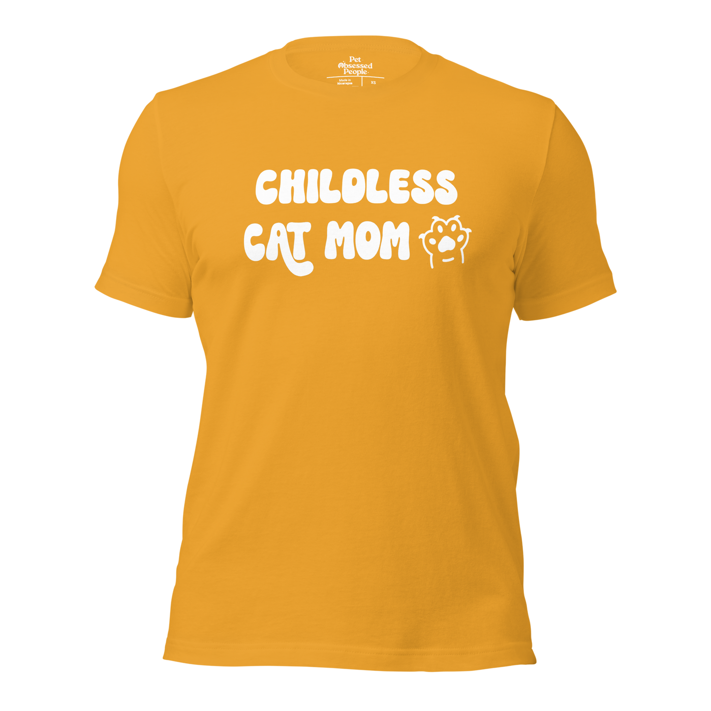 Childless Cat Mom Unisex t-shirt