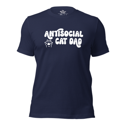 Antisocial Cat Dad Unisex Tee