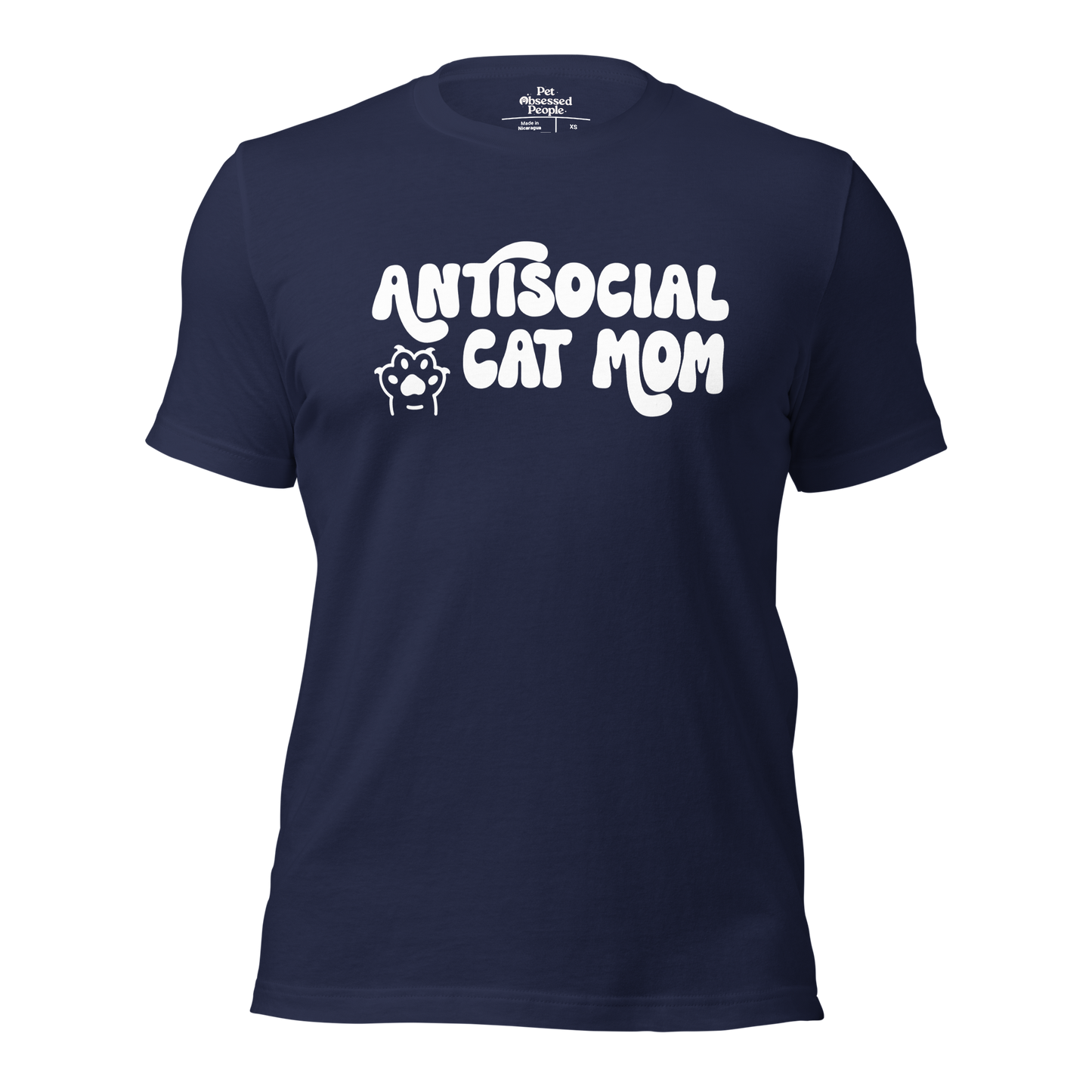 Antisocial Cat Mom Unisex Tee