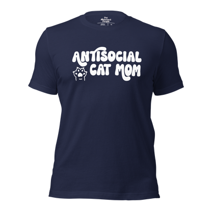 Antisocial Cat Mom Unisex Tee