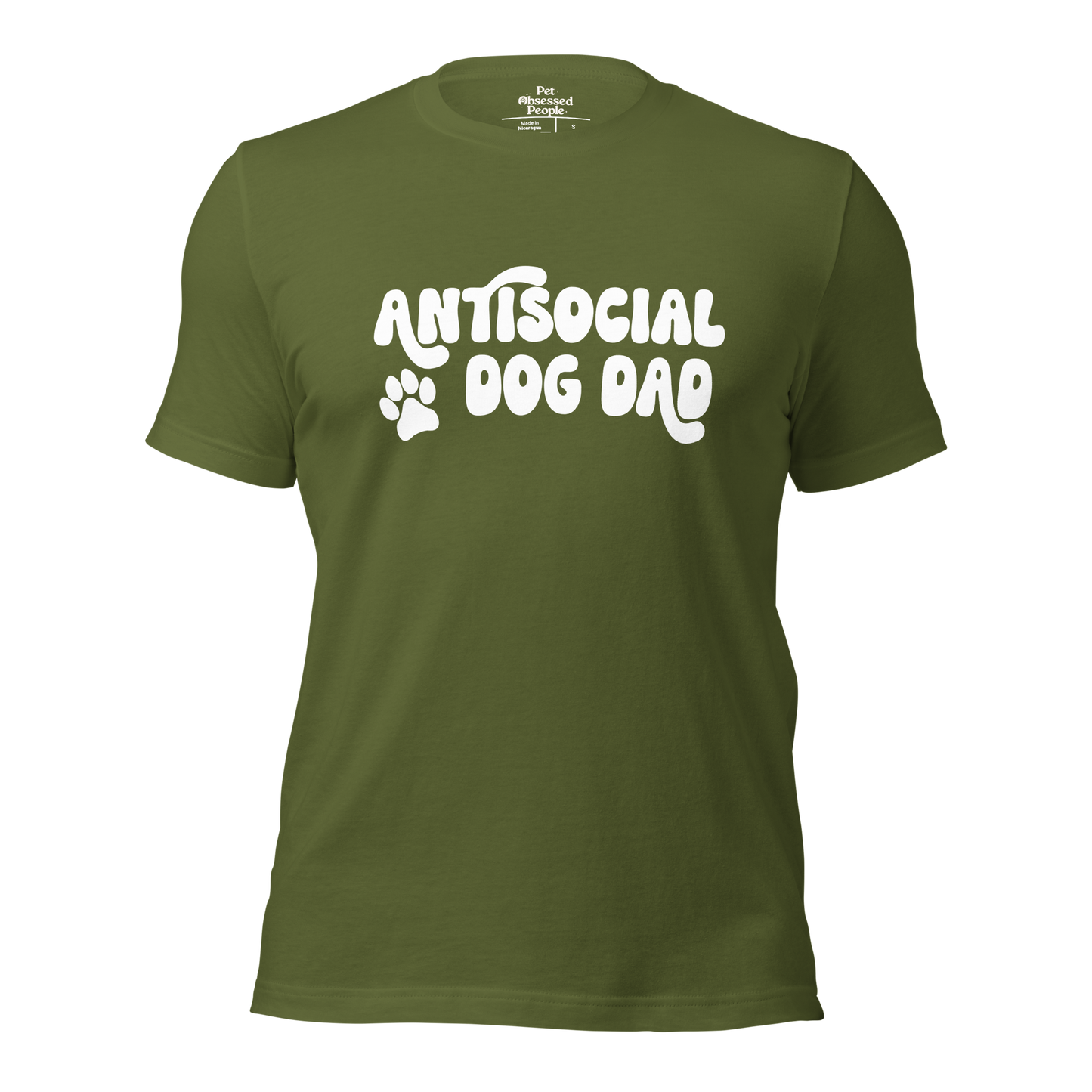 Antisocial Dog Dad Unisex Tee