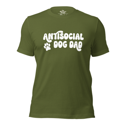 Antisocial Dog Dad Unisex Tee