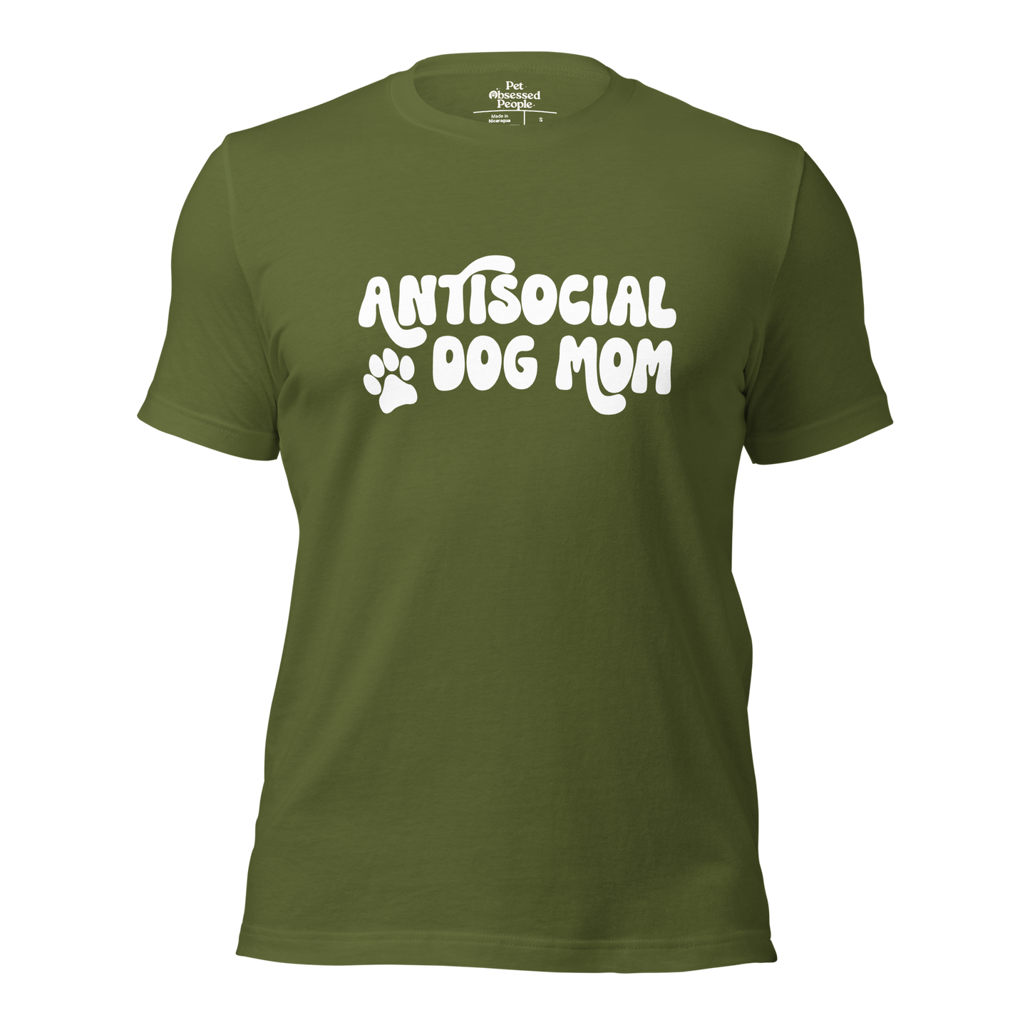 Antisocial Dog Mom Unisex Tee