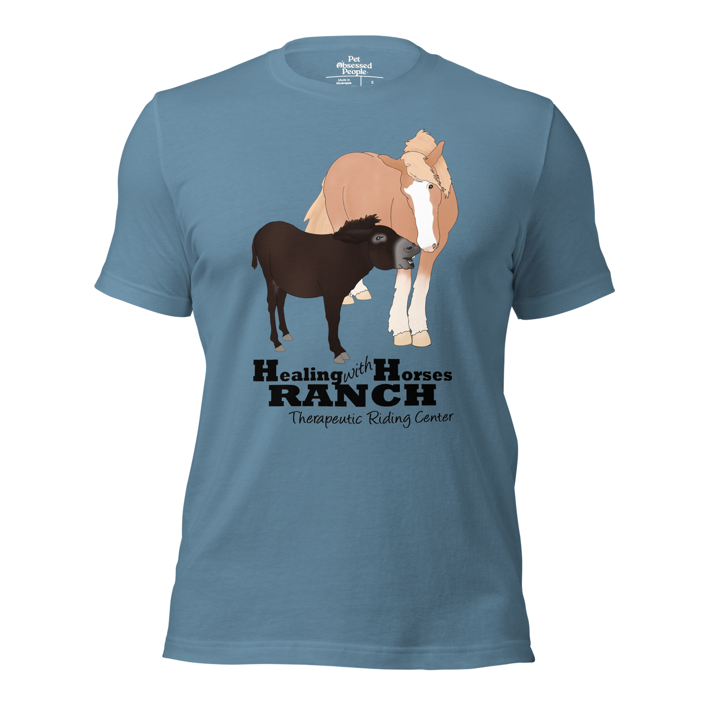 Hercules & Sweet Pea Tee - Healing With Horses