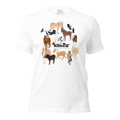 Healing With Horses Herd Unisex t-shirt