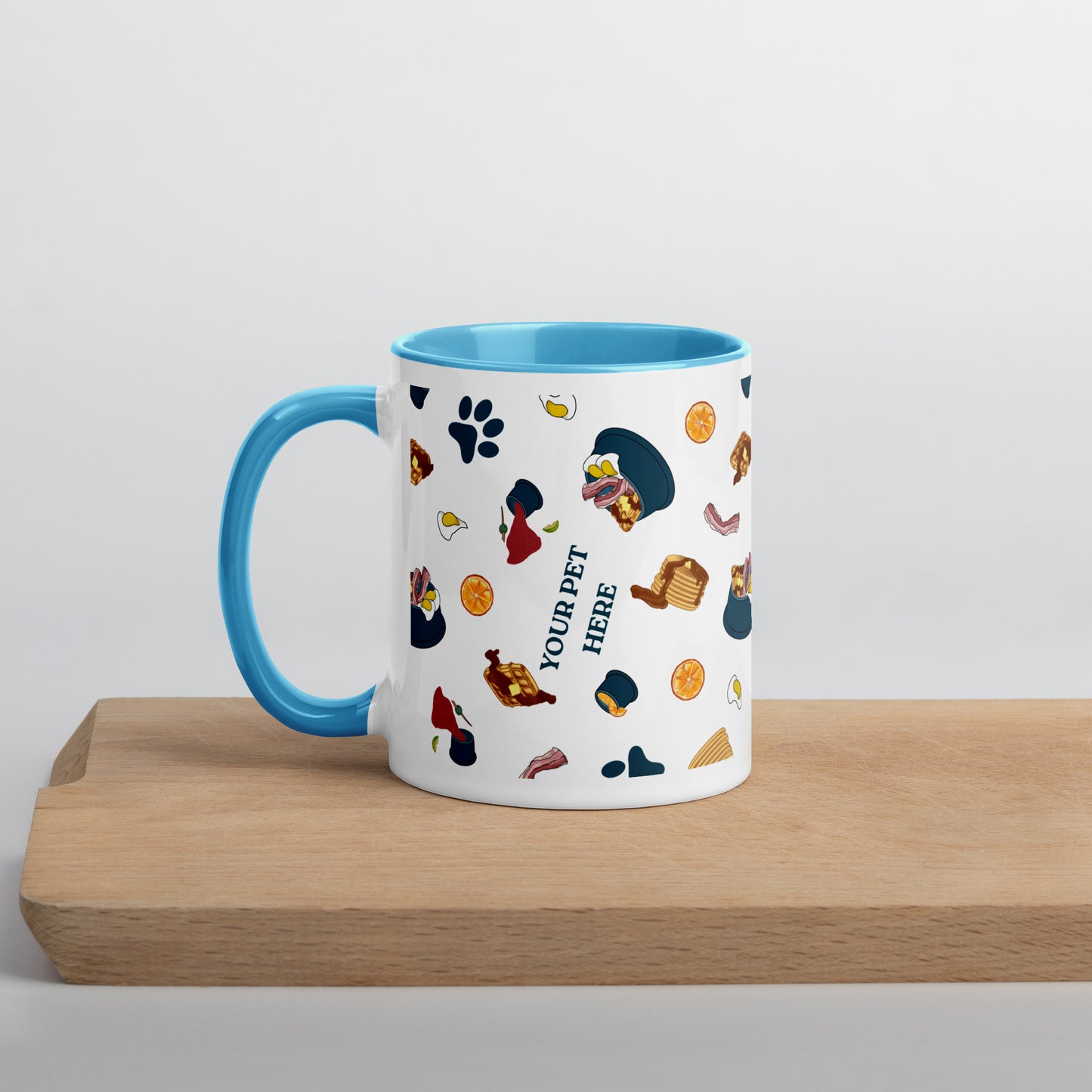 Custom Color Mug - Custom Printed Option