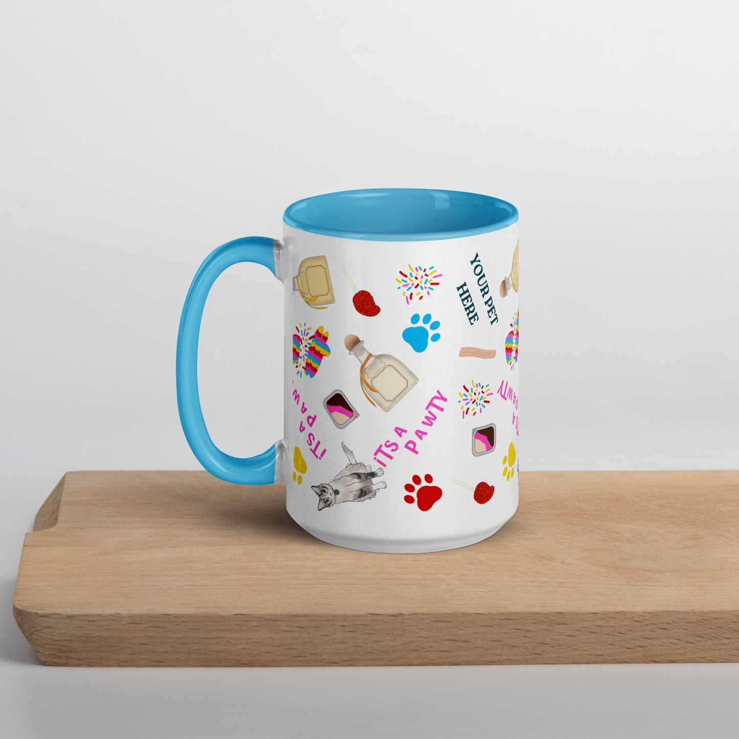 Custom Color Mug - Custom Printed Option