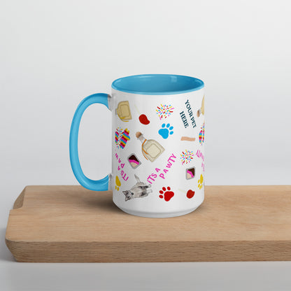 Custom Color Mug - Custom Printed Option